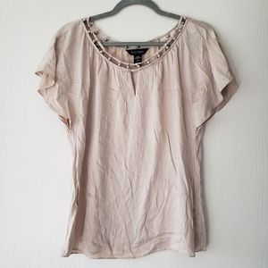 White House Black Market silk blouse